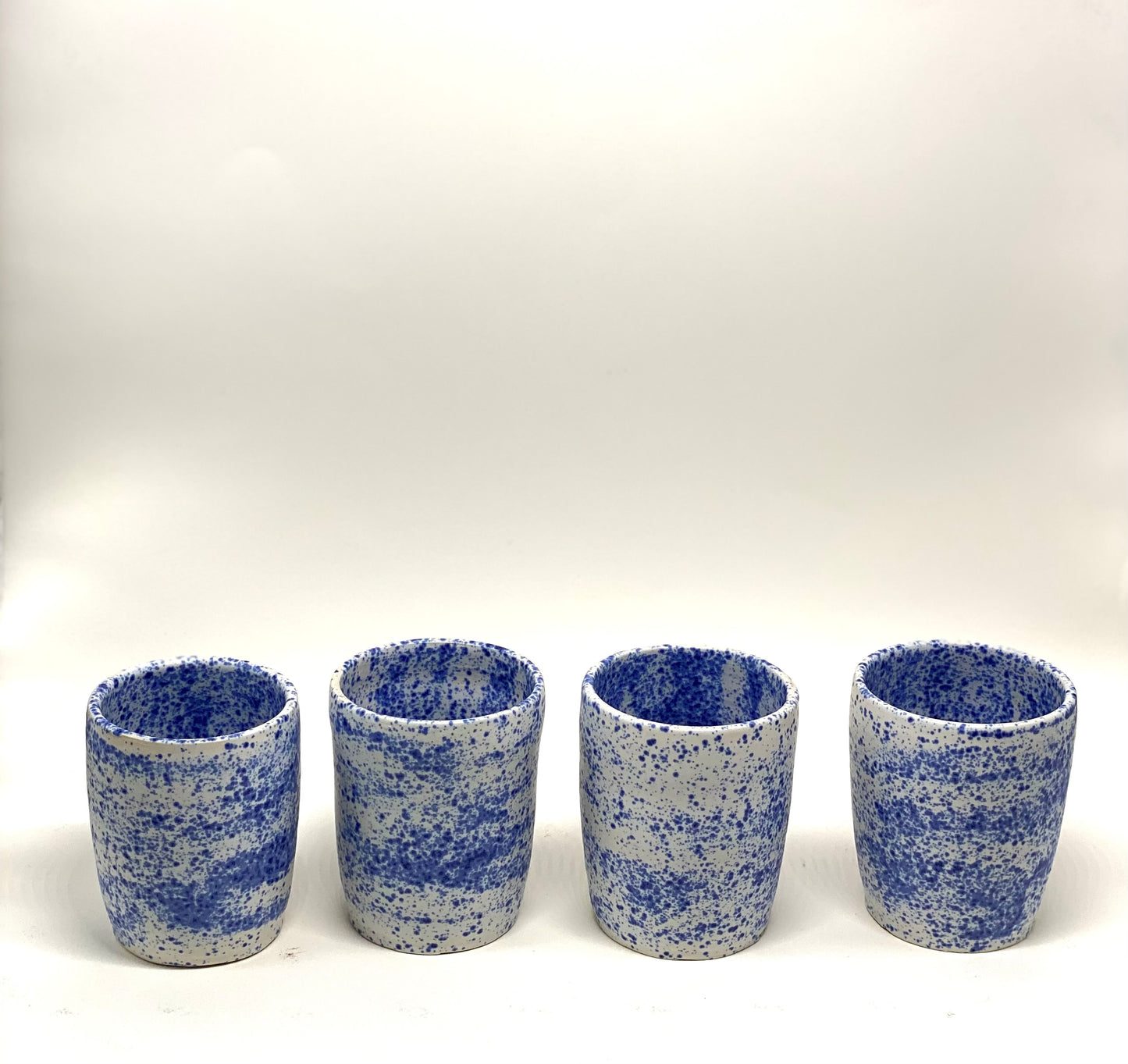 Blue Speckled tumblers